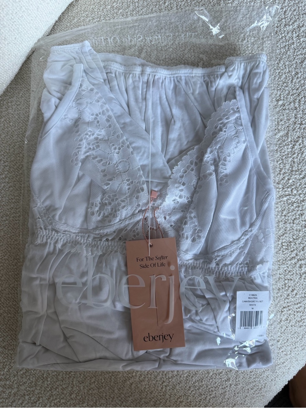 NWT Eberjey Beatrix TENCEL™ Modal Cami & Short PJ Set Size Medium - Picture 10 of 10